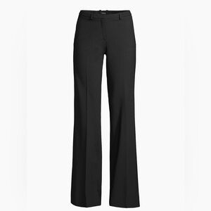 Theory Black Wool Pants